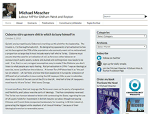 Tablet Screenshot of michaelmeacher.info